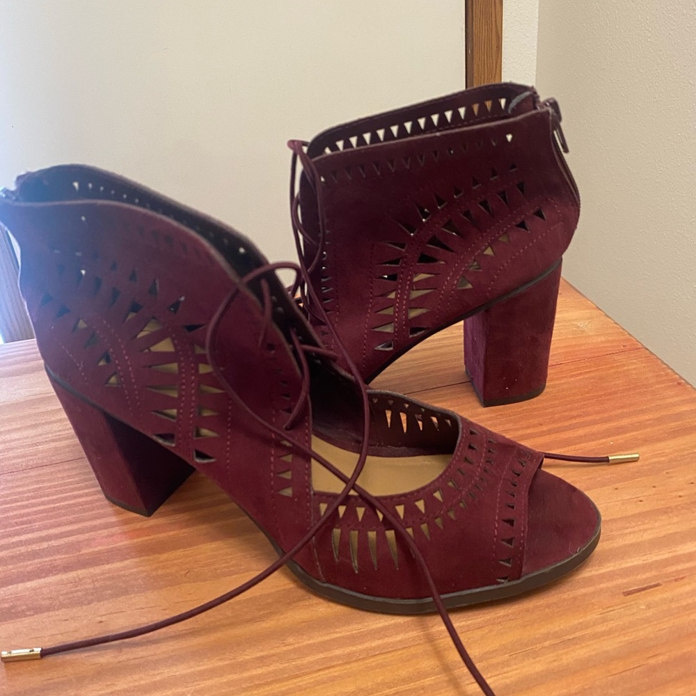 Lace Up Heels, Boho Vibe